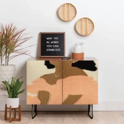 EELISE_NDRI Gushin Over You Credenza - Deny Designs