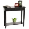 American Heritage Hall Table With Drawer Shelf - Breighton Home -HOMCOM Store GUEST da5f65c8 878f 4172 beff c8746db215eb