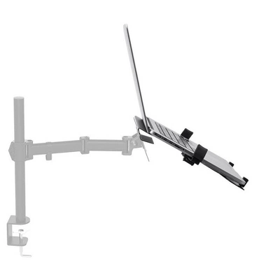 Monoprice Laptop Holder Attachment For LCD Desk Mounts�- Black Ideal For Work, Home, Office Laptops - Workstream Collection 3 Monoprice Laptop Holder Attachment For LCD Desk Mounts�- Black Ideal For Work, Home, Office Laptops - Workstream Collection