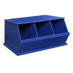Badger Basket Three Bin Stackable Storage Cubby -HOMCOM Store GUEST da70a51f bd89 4f0e 9c83 d21e72bbe4c9