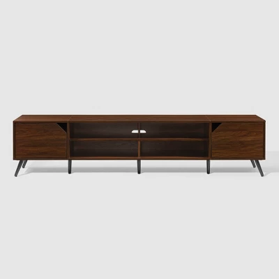 Mid-Century Modern Wide Storage TV Stand For TVs Up To 90" - Saracina Home 13 Mid-Century Modern Wide Storage TV Stand For TVs Up To 90" - Saracina Home - Image 11