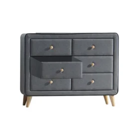 43" Valda Dresser Light Gray Fabric - Acme Furniture 11 43" Valda Dresser Light Gray Fabric - Acme Furniture -HOMCOM Store GUEST dc84ff85 b522 40ef a50e a991934d0bfe
