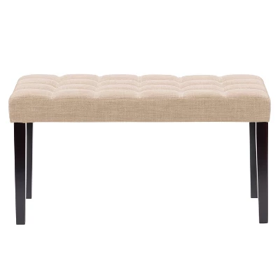 California Fabric Tufted Bench - CorLiving 10 California Fabric Tufted Bench - CorLiving - Image 8
