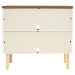 Sunnydaze Decor Sunnydaze Indoor Mid-Century Modern 2-Door Accent Buffet Cabinet With Shelves -HOMCOM Store GUEST de54f445 16c3 4876 8b55 7b596cab6bfb