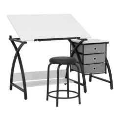 Comet Plus Drawing Table And Stool Set - Studio Designs 15 Comet Plus Drawing Table And Stool Set - Studio Designs -HOMCOM Store GUEST de77e708 2f29 4798 ae3f 09286728c595