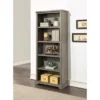 72" Hawthorne Traditional Open Wood Bookcase Gray - Martin Furniture -HOMCOM Store GUEST de78ab92 8b73 406e bf9e 214a20001011