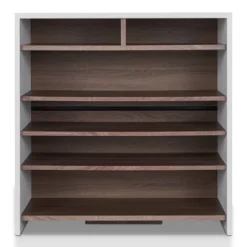 Farrar Contemporary Shoe Cabinet Chestnut Brown/White - HOMES: Inside + Out -HOMCOM Store GUEST dec70f56 b528 49c0 8301 adc745648afe