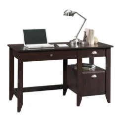 Shoal Creek Lift Top Desk Jamocha Wood - Sauder
