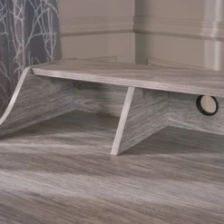 2pc Ellison Mid Century Modern Home Office Set Gray - Christopher Knight Home -HOMCOM Store GUEST e065b348 9ec3 412d 9ee4 bd4445d5ca63