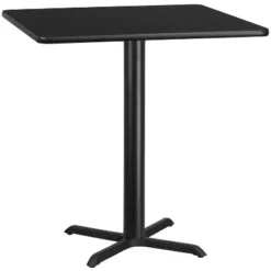 Flash Furniture 42'' Square Laminate Table Top With 33'' X 33'' Bar Height Table Base 9 Flash Furniture 42'' Square Laminate Table Top With 33'' X 33'' Bar Height Table Base -HOMCOM Store GUEST e0759379 8482 43ab b6c8 ca04acde9486