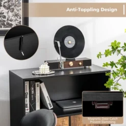 Tangkula 2-Door Kitchen Storage Bar Cabinet Buffet Sideboard W/ Wine Rack & Glass Holder -HOMCOM Store GUEST e17a0aeb 6c03 4d1f 9995 3d2e559e8347