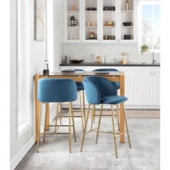 Set Of 2 Fran Contemporary Counter Height Barstools - LumiSource -HOMCOM Store GUEST e22eebba 1392 446a ba62 118c4ab02ab4