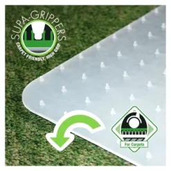 36"x48" Polypropylene Foldable Rectangular Chair Mat For Carpets White - Floortex 10 36"x48" Polypropylene Foldable Rectangular Chair Mat For Carpets White - Floortex -HOMCOM Store GUEST e2ffa7ba b79d 4c6d b346 0bbf8b0959c7