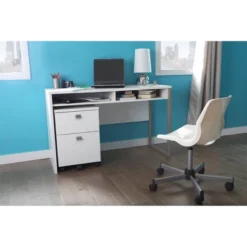 Interface Desk Pure White - South Shore -HOMCOM Store GUEST e3328a57 b0bf 4bab 8c2a 4ccb7778d735