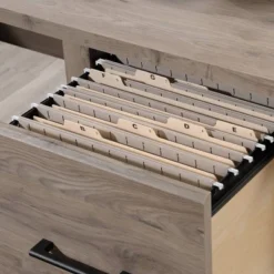 Summit Station L Desk Laurel Oak - Sauder -HOMCOM Store GUEST e3dee1c3 c610 4336 aa88 7e7f844a0a80