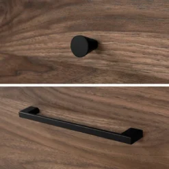 Flam 7 Drawer Double Dresser Natural Walnut/Matte Black - South Shore -HOMCOM Store GUEST e3df1614 0d65 46ad be16 9b7894b12712