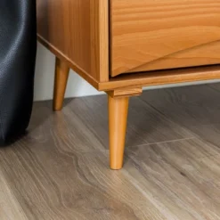 Mid-Century Modern Contoured 6 Drawer Dresser - Saracina Home -HOMCOM Store GUEST e48f963e e412 466b a32d 923fd7f2660e