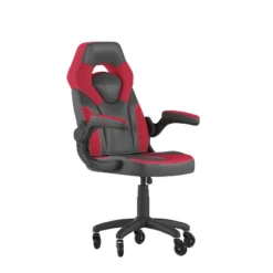 Flash Furniture X10 Gaming Chair Racing Office Computer PC Adjustable Chair With Flip-up Arms And Transparent Roller Wheels -HOMCOM Store GUEST e61788e3 d1bc 4c80 9ba7 34b690c2e578