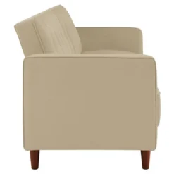 Isabella Tufted Transitional Futon - Room & Joy
