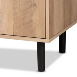 Patterson 1 Drawer Kitchen Storage Cabinet Walnut - Baxton Studio -HOMCOM Store GUEST e70b48d2 f121 4f89 abb5 358fbc61651c