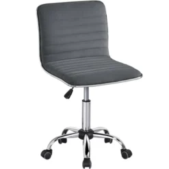 Yaheetech Velvet Low Back Armless Desk Chair Office Chair With Wheels 16 Yaheetech Velvet Low Back Armless Desk Chair Office Chair With Wheels -HOMCOM Store GUEST e76dff62 8f8c 480e 9d73 966407053f8e