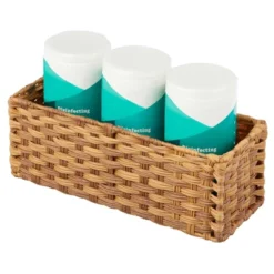 MDesign Woven Seagrass Toilet Tank Storage Basket For Bathroom 15 MDesign Woven Seagrass Toilet Tank Storage Basket For Bathroom -HOMCOM Store GUEST e86566e8 f5fc 457a 85be 39f4b8ec8acd