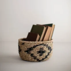 Black Rope & Seagrass Basket - Foreside Home & Garden 10 Black Rope & Seagrass Basket - Foreside Home & Garden -HOMCOM Store GUEST e8fefc2e 122a 4093 b44f 1ed71f86c03a