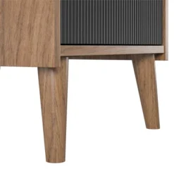 Magnolia End Table Walnut/Black - Novogratz -HOMCOM Store GUEST e986d09b e489 42bd a0d5 66355bc1422d