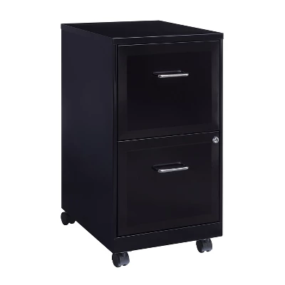 Space Solutions 18" Deep 2 Drawer Mobile Letter Width Vertical File Cabinet 12 Space Solutions 18" Deep 2 Drawer Mobile Letter Width Vertical File Cabinet - Image 10
