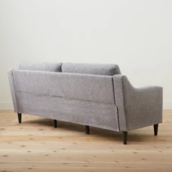 Ellen Upholstered Scooped Arm Sofa With Square Tufting - Brookside Home -HOMCOM Store GUEST ea8798da abd1 4363 8433 768a2e15ab01