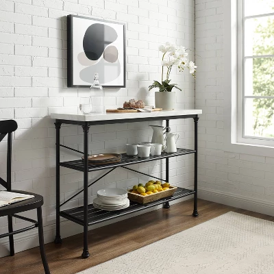 Madeleine Console Matte Black - Crosley 5 Madeleine Console Matte Black - Crosley - Image 3