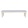 72" Shaker Style Bench Unfinished - International Concepts -HOMCOM Store GUEST ec03a74e e680 4bb7 bbb4 f61a3b938f38