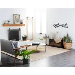 19" X 20" X 18" Brown Sea Grass Contemporary Storage Basket - Olivia & May -HOMCOM Store GUEST ec5edd9a 88e2 4785 9fe5 4b17fde134ff