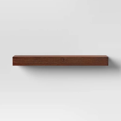 24" Floating Wood Shelf - Threshold™ 4 24" Floating Wood Shelf - Threshold™ - Image 2