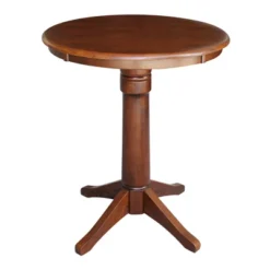 30" Nick Round Top Pedestal Table Espresso - International Concepts 13 30" Nick Round Top Pedestal Table Espresso - International Concepts -HOMCOM Store GUEST ee98e468 1e6f 4faa b1e1 e5e2047c4d1a