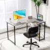 Costway 48'' Reversible L Shaped Computer Desk Home Office Table Adjustable Shelf BrownGrayNatural 1 Costway 48'' Reversible L Shaped Computer Desk Home Office Table Adjustable Shelf BrownGrayNatural -HOMCOM Store GUEST ef5f94db e627 4d23 8e98 88fd6ef9f8b6