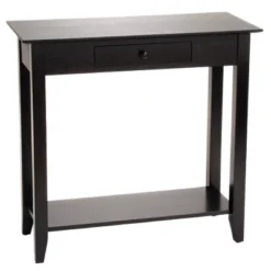 American Heritage Hall Table With Drawer Shelf - Breighton Home -HOMCOM Store GUEST f17a49e3 0875 49ee 8600 dfc0aa6909bc