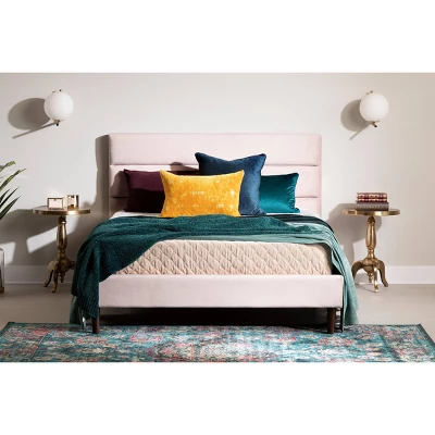 Maliza Upholstered Complete Platform Bed - South Shore 3 Maliza Upholstered Complete Platform Bed - South Shore