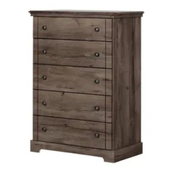 Avilla 5 Drawer Vertical Dresser - South Shore -HOMCOM Store GUEST f3a4a19d b09d 44ff 8f64 19c2330a75bc