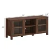 Costway TV Stand Entertainment Center For TV's Up To 65'' W/ Storage Cabinets Walnut -HOMCOM Store GUEST f3dfd37c 50bb 49cd a8cf fe4e60c2a66c