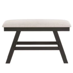 Rustic 6-Piece Wood Counter Height Dining Table Set With Storage Shelf, 4 Chairs And Bench-ModernLuxe -HOMCOM Store GUEST f455c856 dd14 40ed 9f93 7b3ef159e776