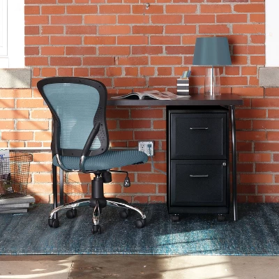 Space Solutions 18" Deep 2 Drawer Mobile Letter Width Vertical File Cabinet 11 Space Solutions 18" Deep 2 Drawer Mobile Letter Width Vertical File Cabinet - Image 9