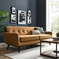 Engage Performance Velvet Sofa - Modway -HOMCOM Store GUEST f50f6c19 acf3 4239 be39 fd46dffda3e9