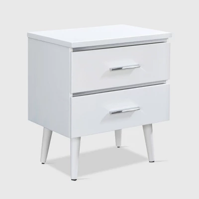 Lennox 2 Drawer Nightstand - Adore Decor 11 Lennox 2 Drawer Nightstand - Adore Decor - Image 9