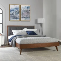 Reid Mid-Century Platform Bed - Linon 13 Reid Mid-Century Platform Bed - Linon -HOMCOM Store GUEST f64ce7a6 5211 49a1 a9a4 c4458b8e27c9