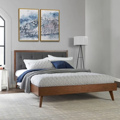 Reid Mid-Century Platform Bed - Linon 8 Reid Mid-Century Platform Bed - Linon - Image 6