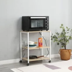 Somdot Baker's Rack Kitchen Utility Storage Microwave Stand 7 Somdot Baker's Rack Kitchen Utility Storage Microwave Stand -HOMCOM Store GUEST f6622de1 17f6 4d77 afa3 4c9d3e1c4c26