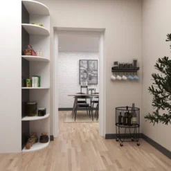 Industrial Metal Storage Cart Round Black CosmoLiving By Cosmopolitan -HOMCOM Store GUEST f8331cf3 7a3d 448a 93d8 49833e50d1ca