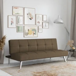 Colette Convertible Futon Sofa Bed - Serta -HOMCOM Store GUEST f8c4faba 765f 4d6b a6c9 f558d712c1fc