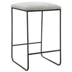 Hastings Counter Height Barstool Gray/Black -HOMCOM Store GUEST f9150fc1 dd59 4ada b9fb d33defed96f1